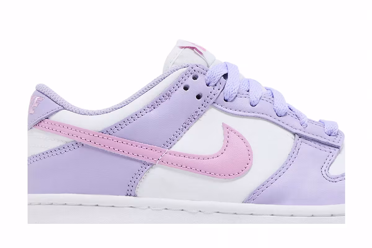 Nike Dunk Low GS Lilac Bloom, view 3