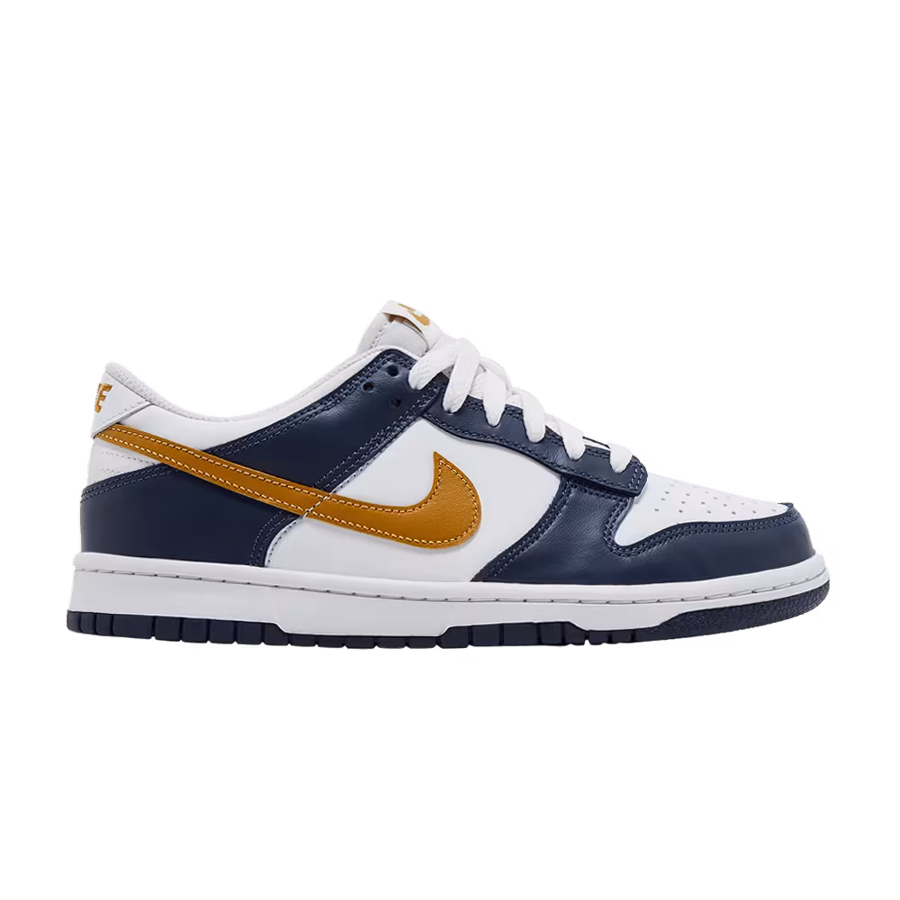 Nike Dunk Low GS Midnight Navy Wheat