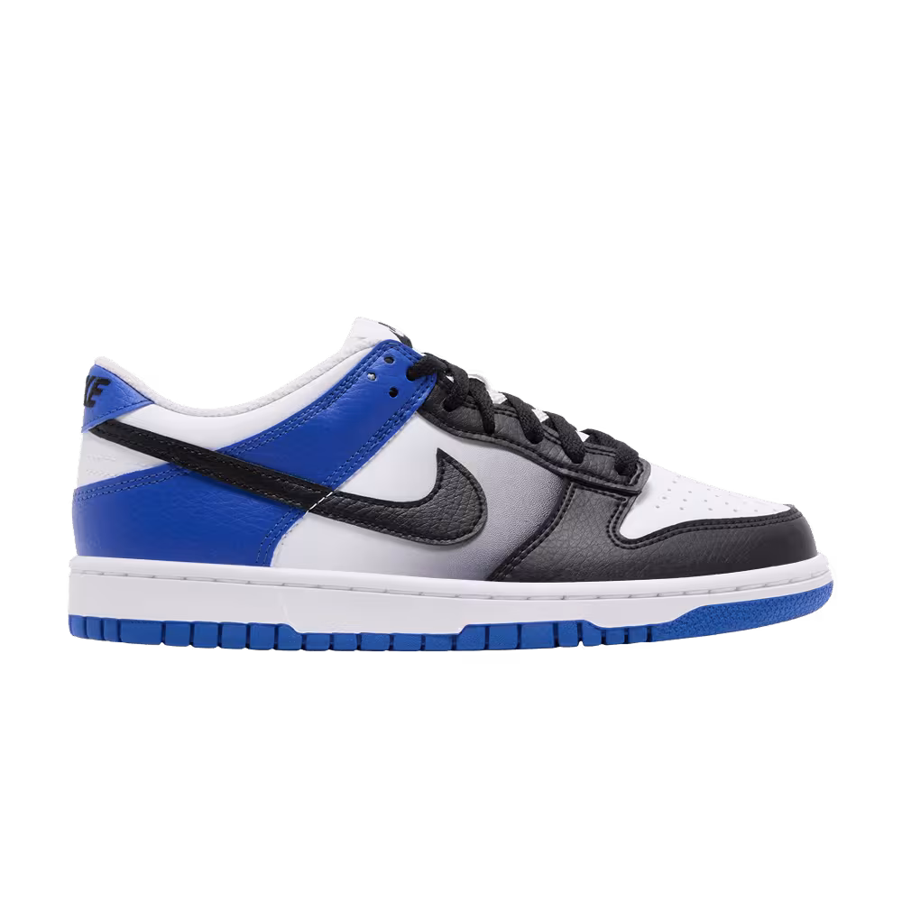 Nike Dunk Low GS Game Royal Black Fade