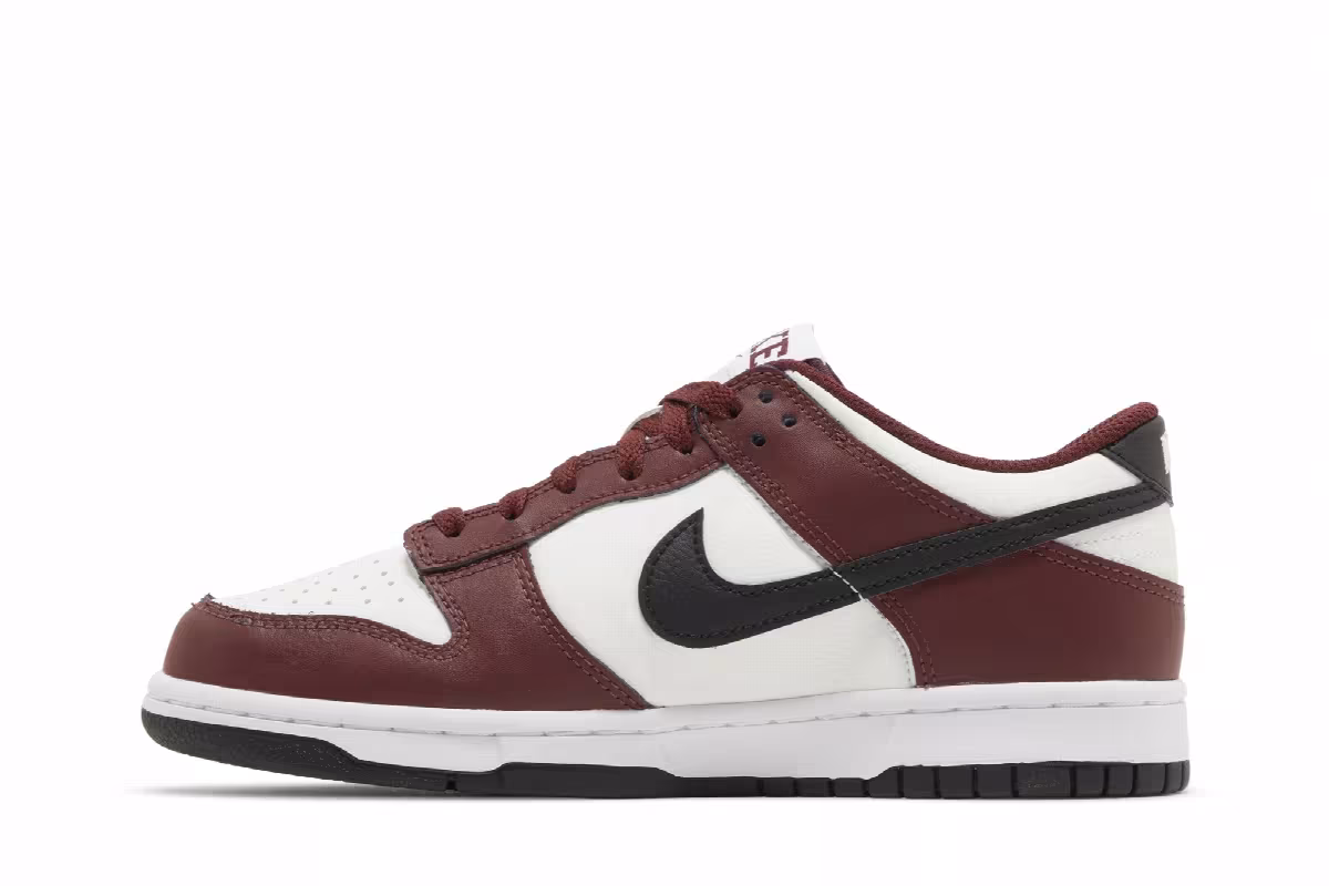 Nike Dunk Low GS Dark Team Red, view 4