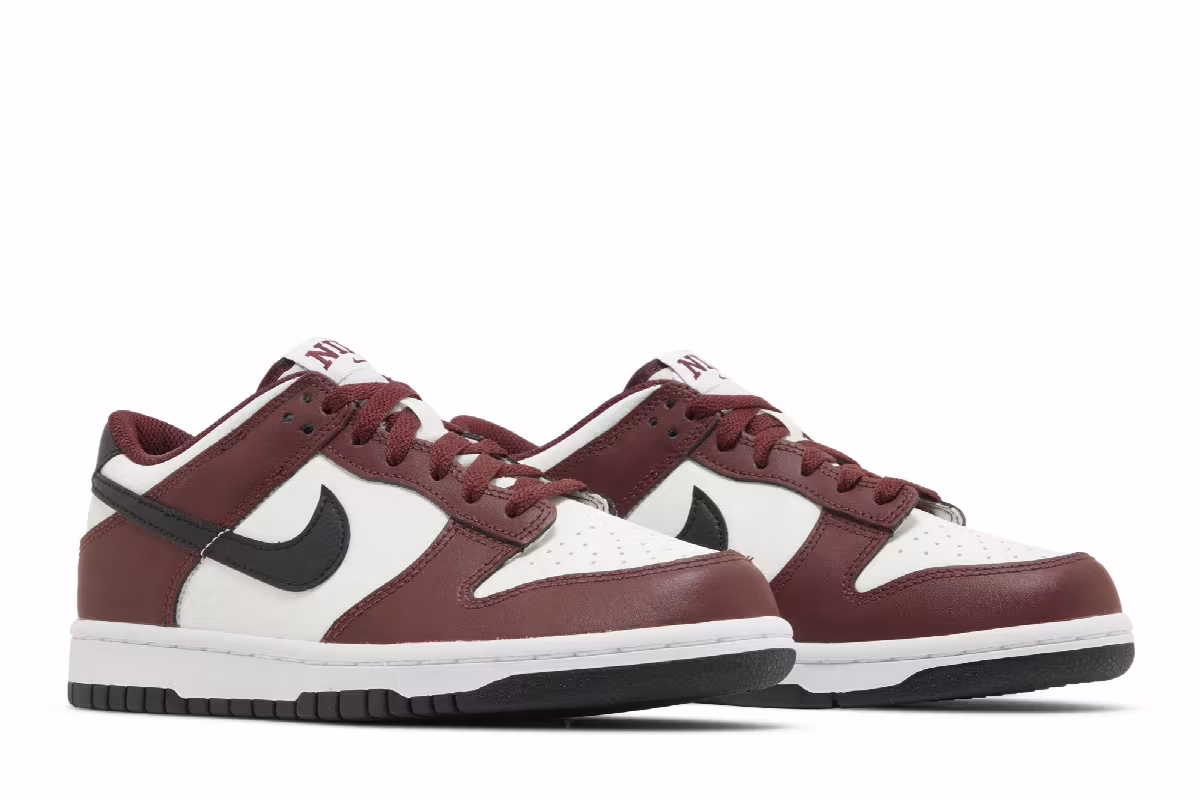 Nike Dunk Low GS Dark Team Red, view 9