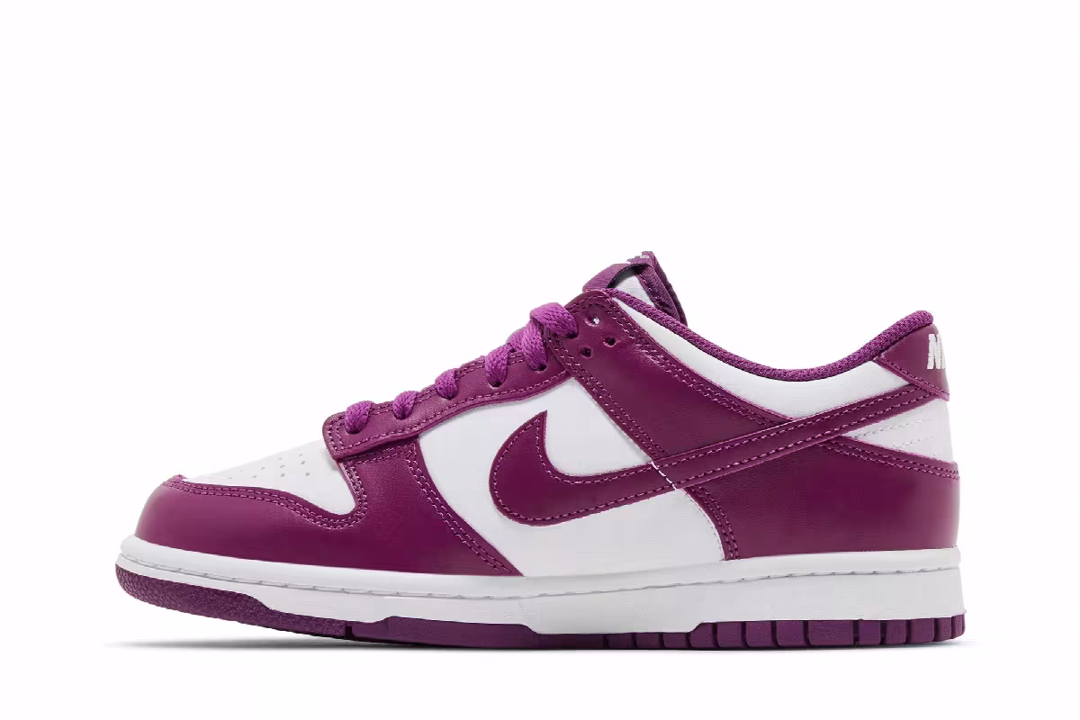 Nike Dunk Low GS Viotech White, view 4