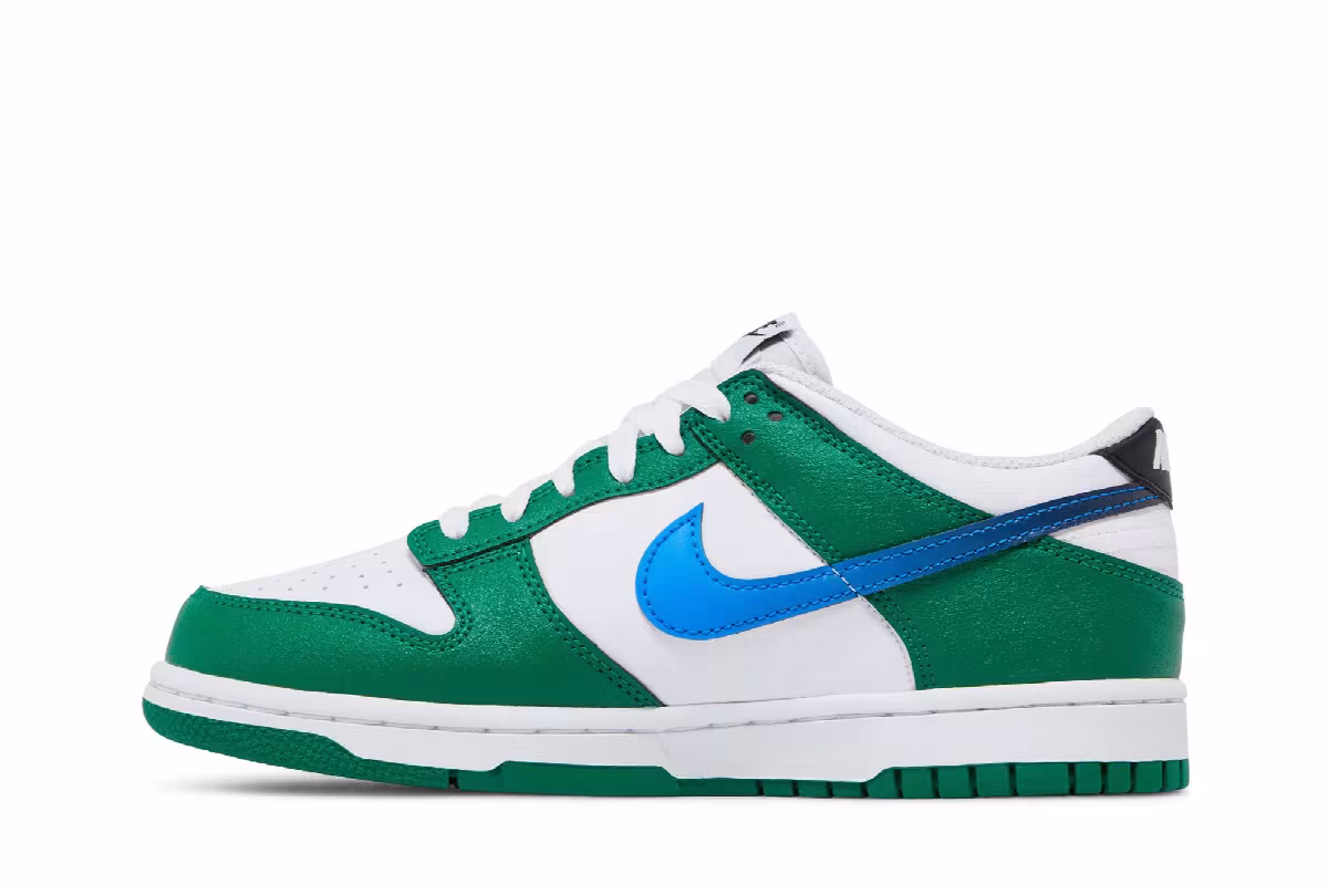 Nike Dunk Low GS Malachite, view 4