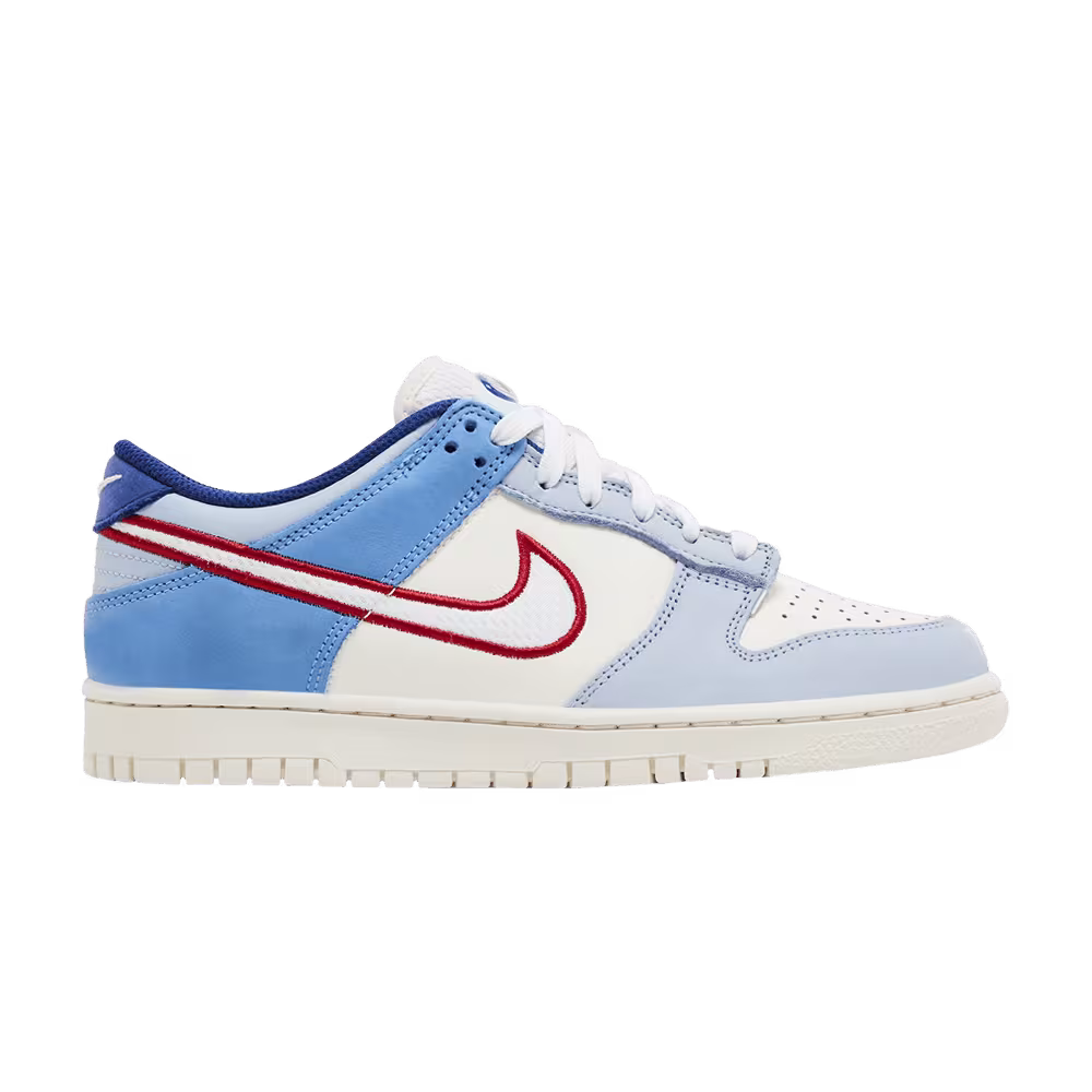 Nike Dunk Low GS Armory Blue Red Mesh