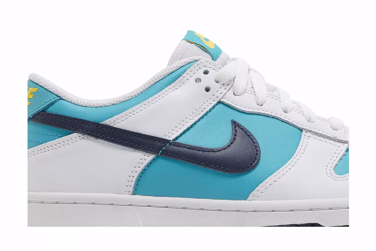 Nike Dunk Low GS Dusty Cactus Thunder Blue, view 3