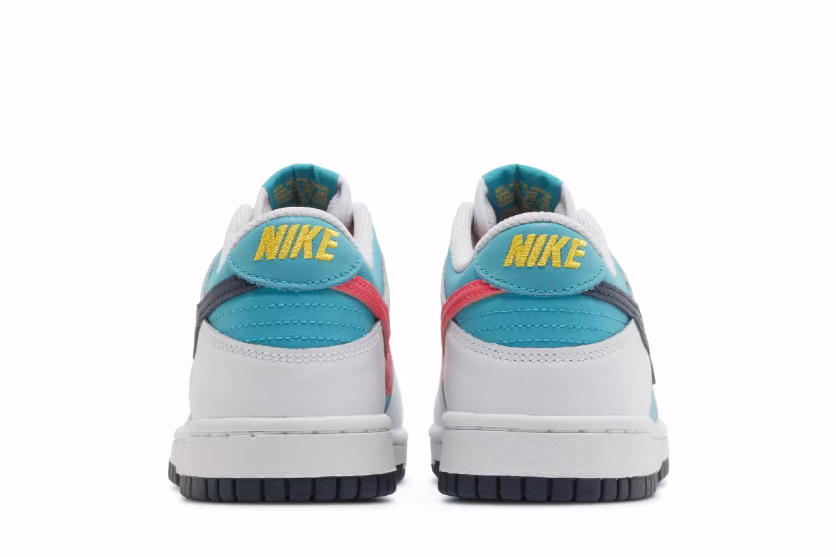 Nike Dunk Low GS Dusty Cactus Thunder Blue, view 7