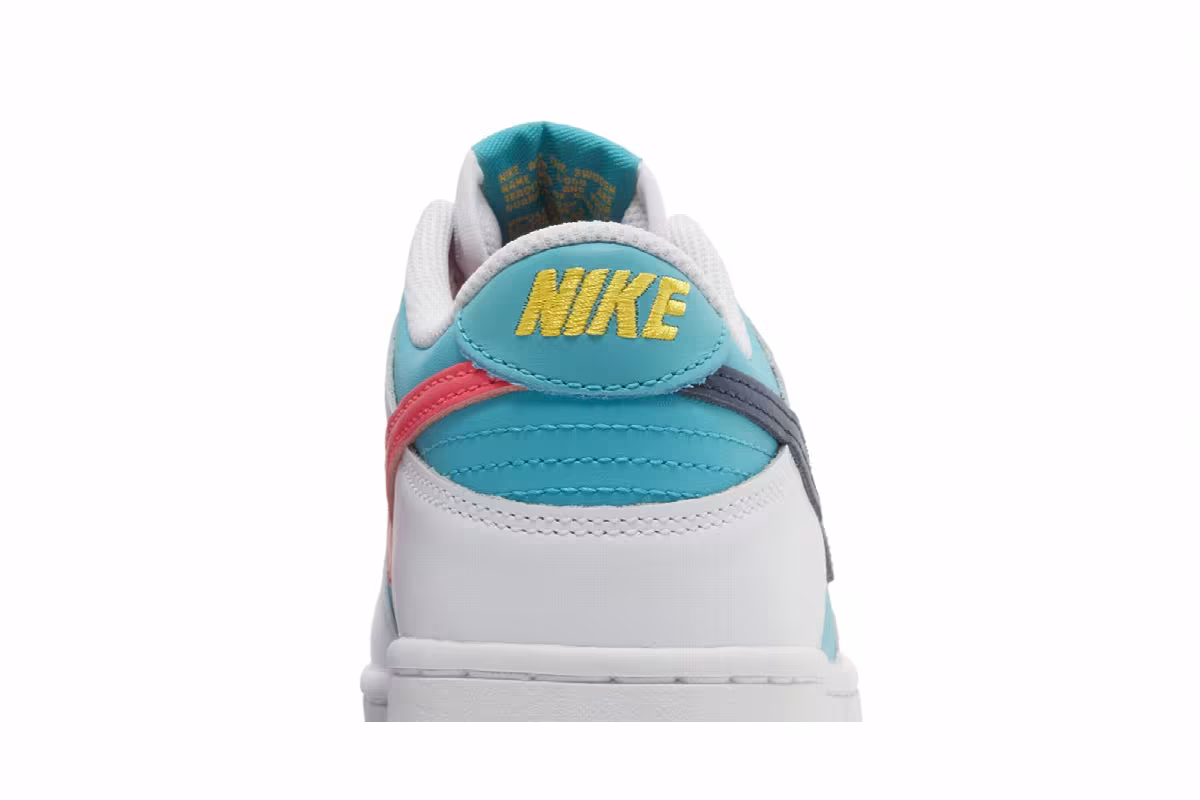 Nike Dunk Low GS Dusty Cactus Thunder Blue, view 8