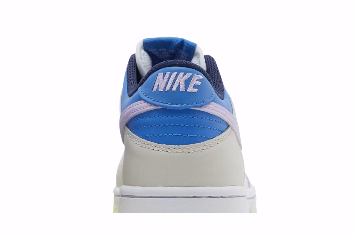 Nike Dunk Low GS Khaki Blue Pink, view 8