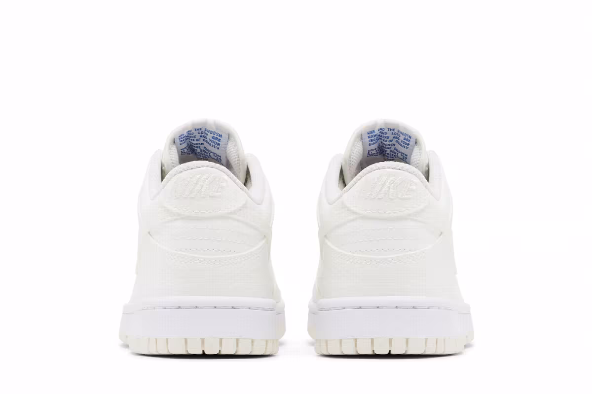 Nike Dunk Low SE GS Sail Croc, view 7