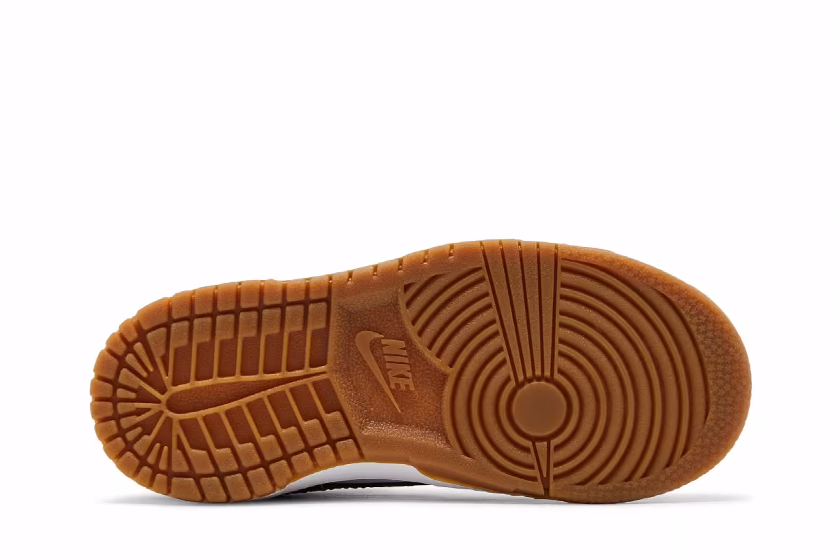 Nike Dunk Low TD Burgundy Crush Gum, view 5