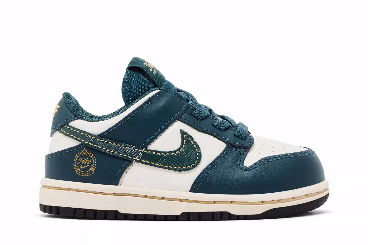 Nike Dunk Low TD Deep Jungle, view 2