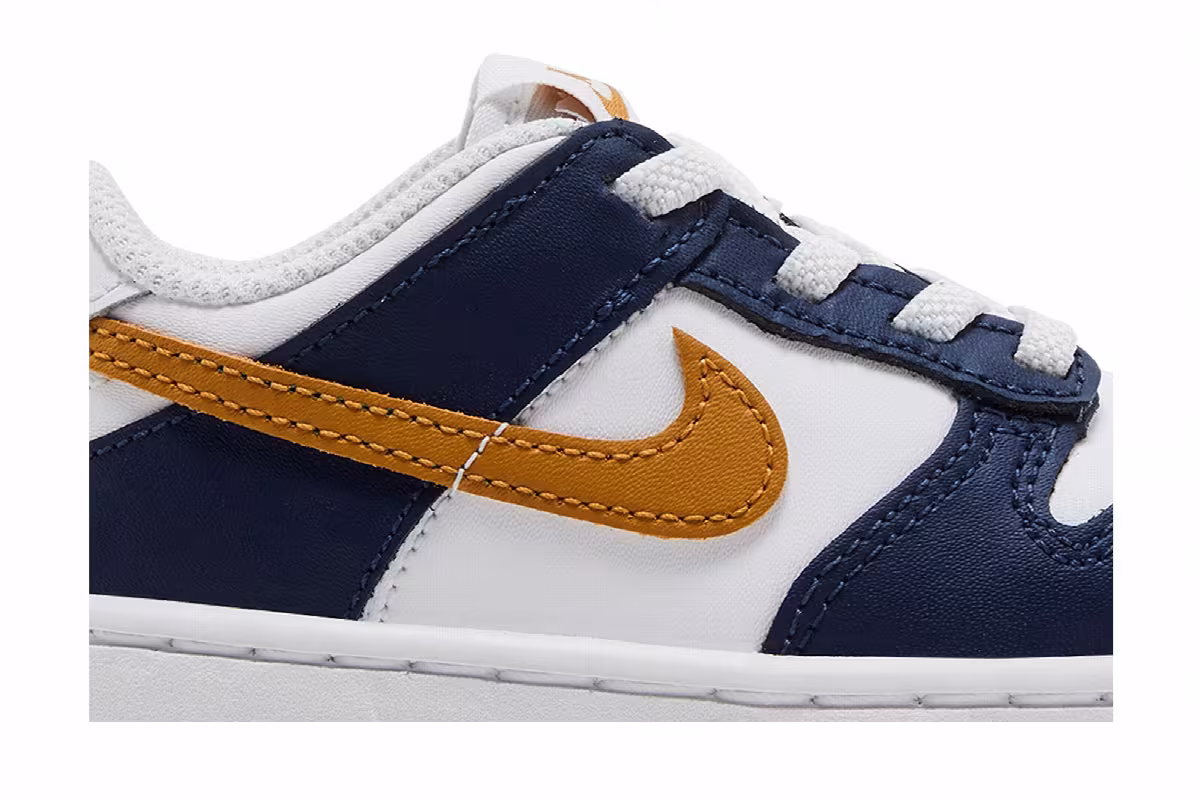 Nike Dunk Low TD Midnight Navy Wheat, view 3