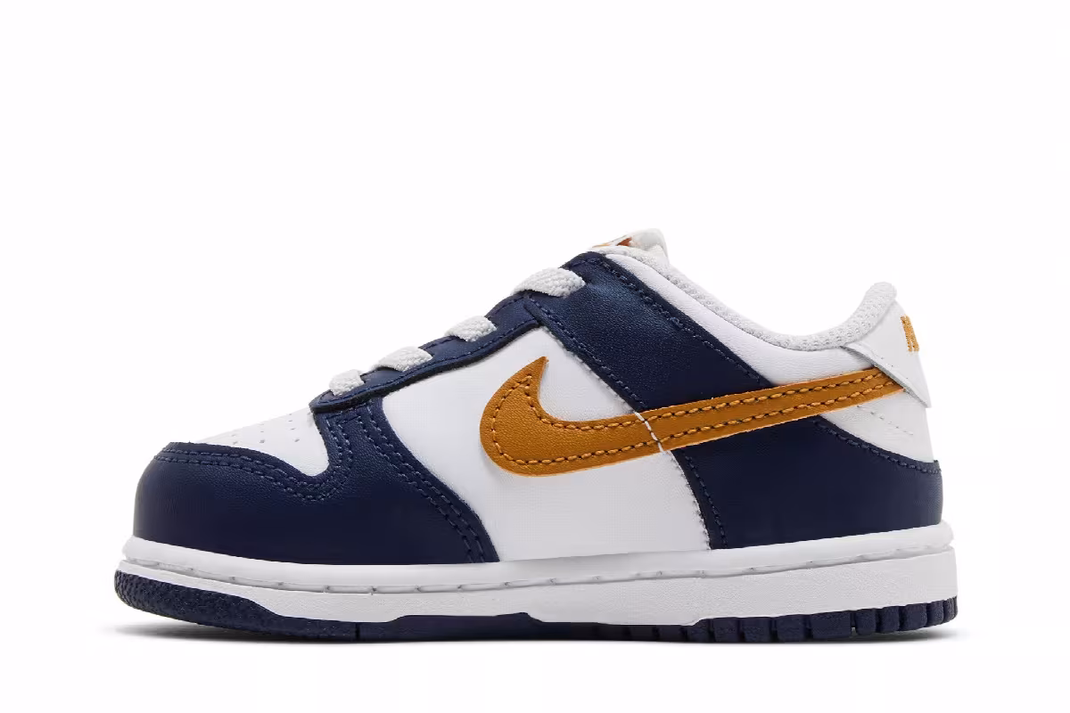 Nike Dunk Low TD Midnight Navy Wheat, view 4
