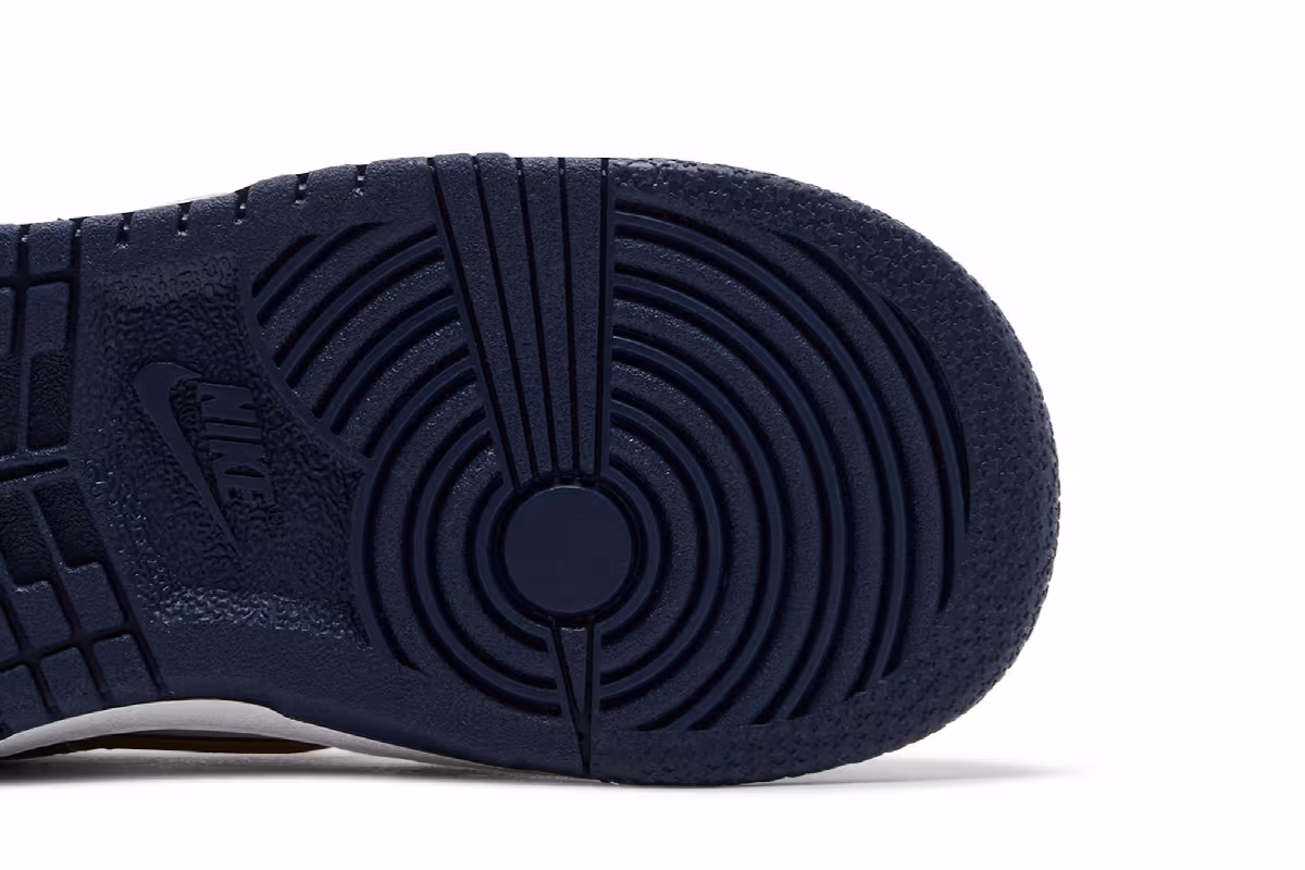Nike Dunk Low TD Midnight Navy Wheat, view 6