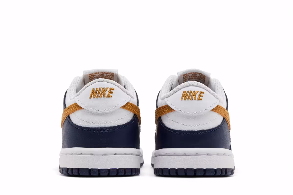 Nike Dunk Low TD Midnight Navy Wheat, view 7