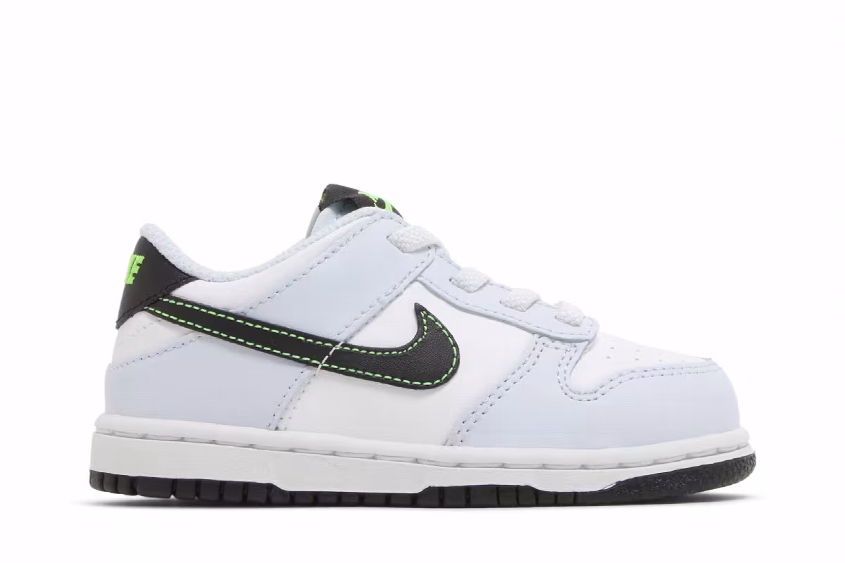 Nike Dunk Low TD Grey Green Strike, view 2