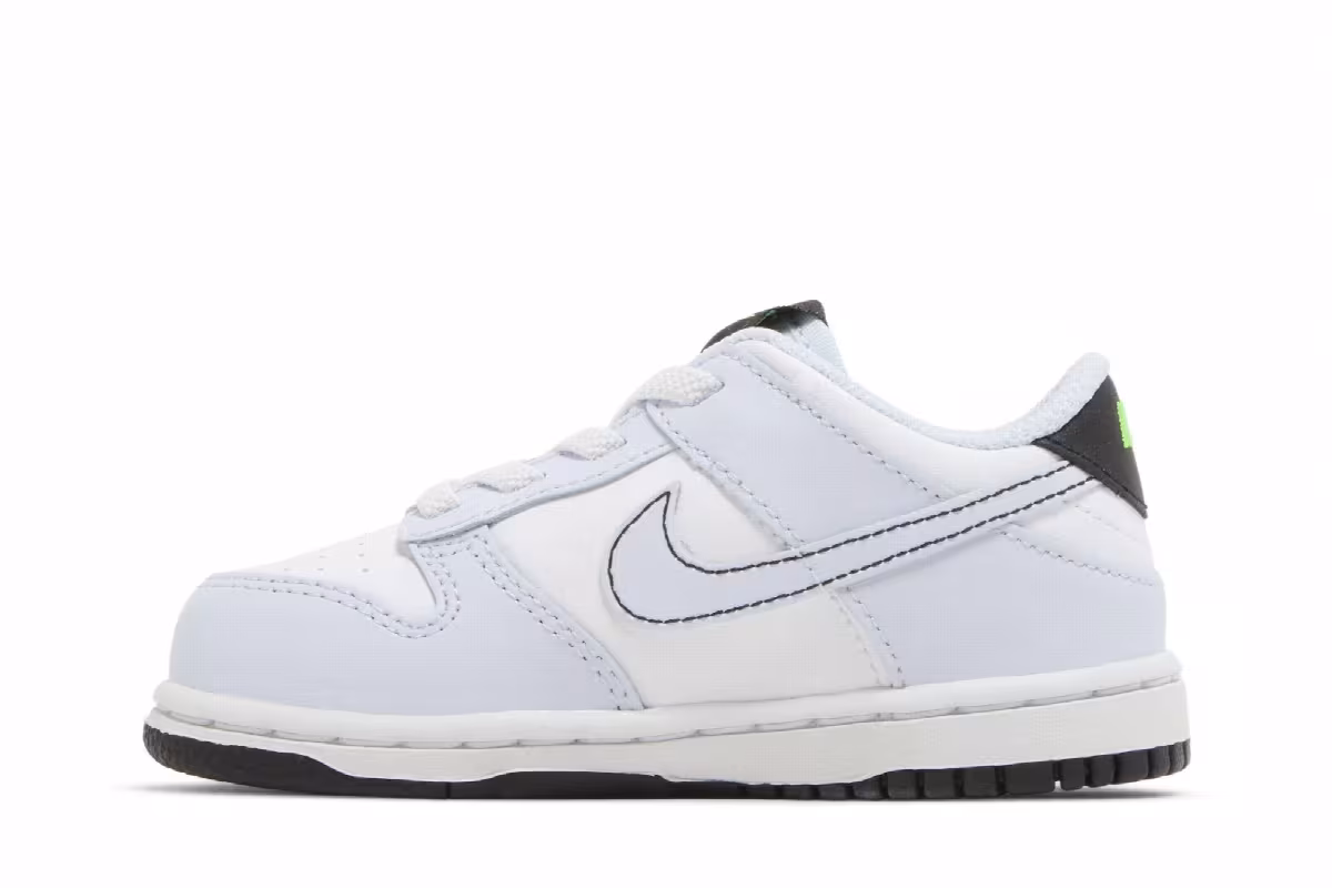 Nike Dunk Low TD Grey Green Strike, view 4