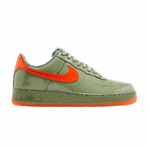 Nike Air Force 1 Low '07 Premium 'Oil Green Safety Orange'