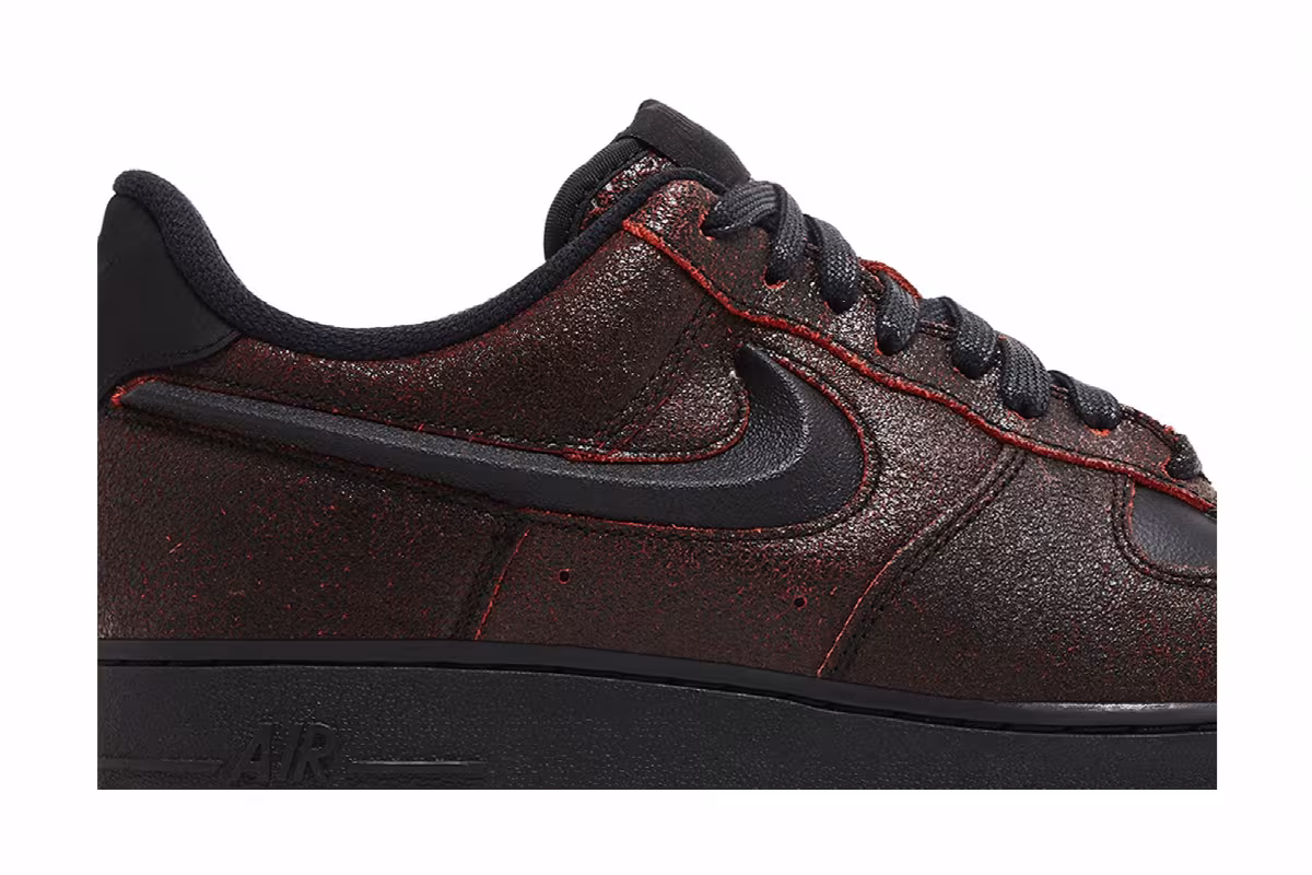 Nike Air Force 1 Low Halloween Skull, view 3