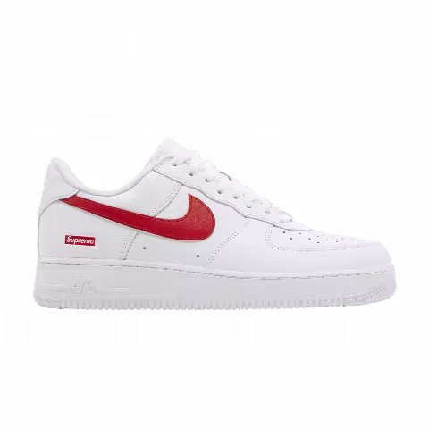 Supreme x Nike Air Force 1 Low 'Box Logo - Speed Red' Shanghai Exclusive