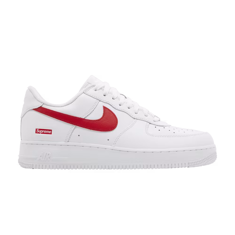 Supreme x Nike Air Force 1 Low Box Logo - Speed Red