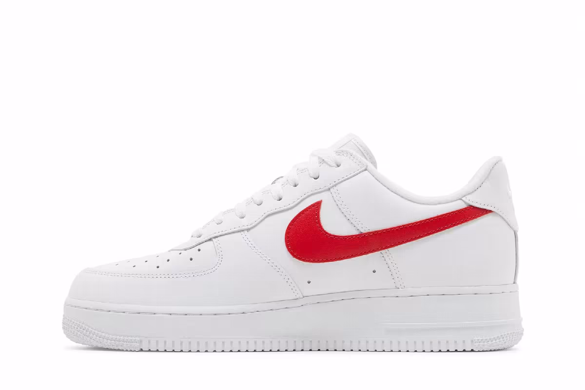 Supreme x Nike Air Force 1 Low Box Logo - Speed Red, view 4