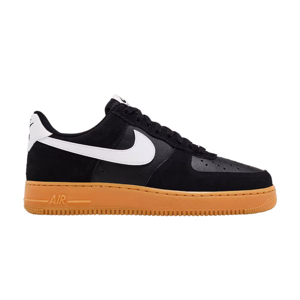 Nike Air Force 1 Gum Pack - Black