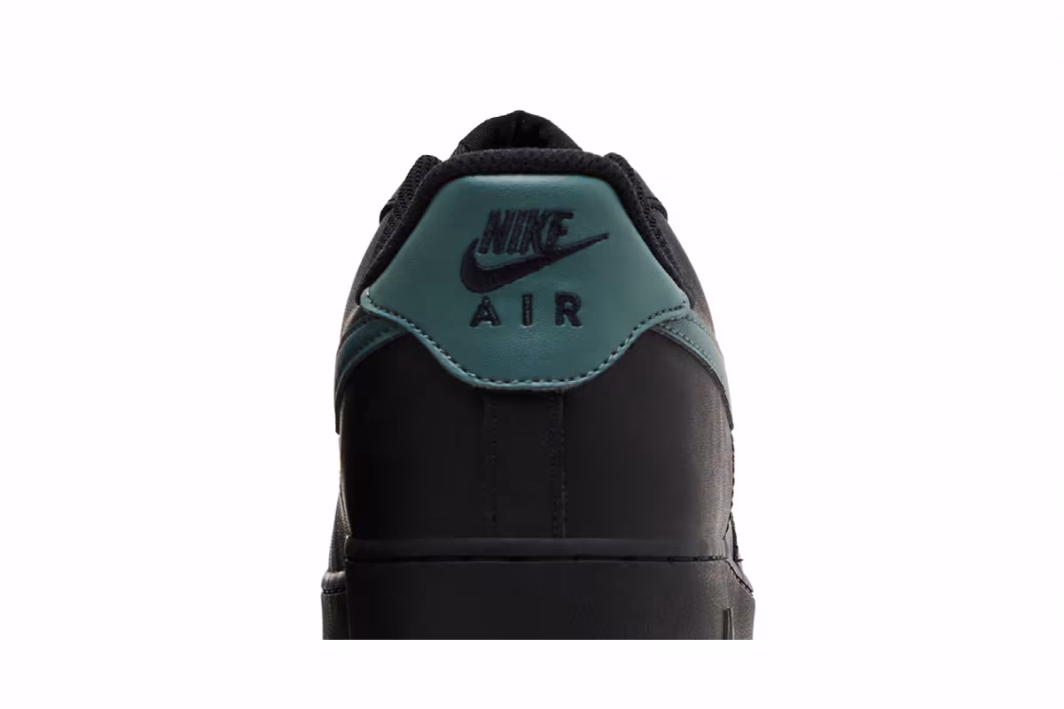 Nike Air Force 1 Black Vintage Green, view 8