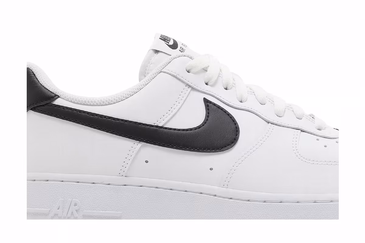 Nike Air Force 1 White Black, view 3