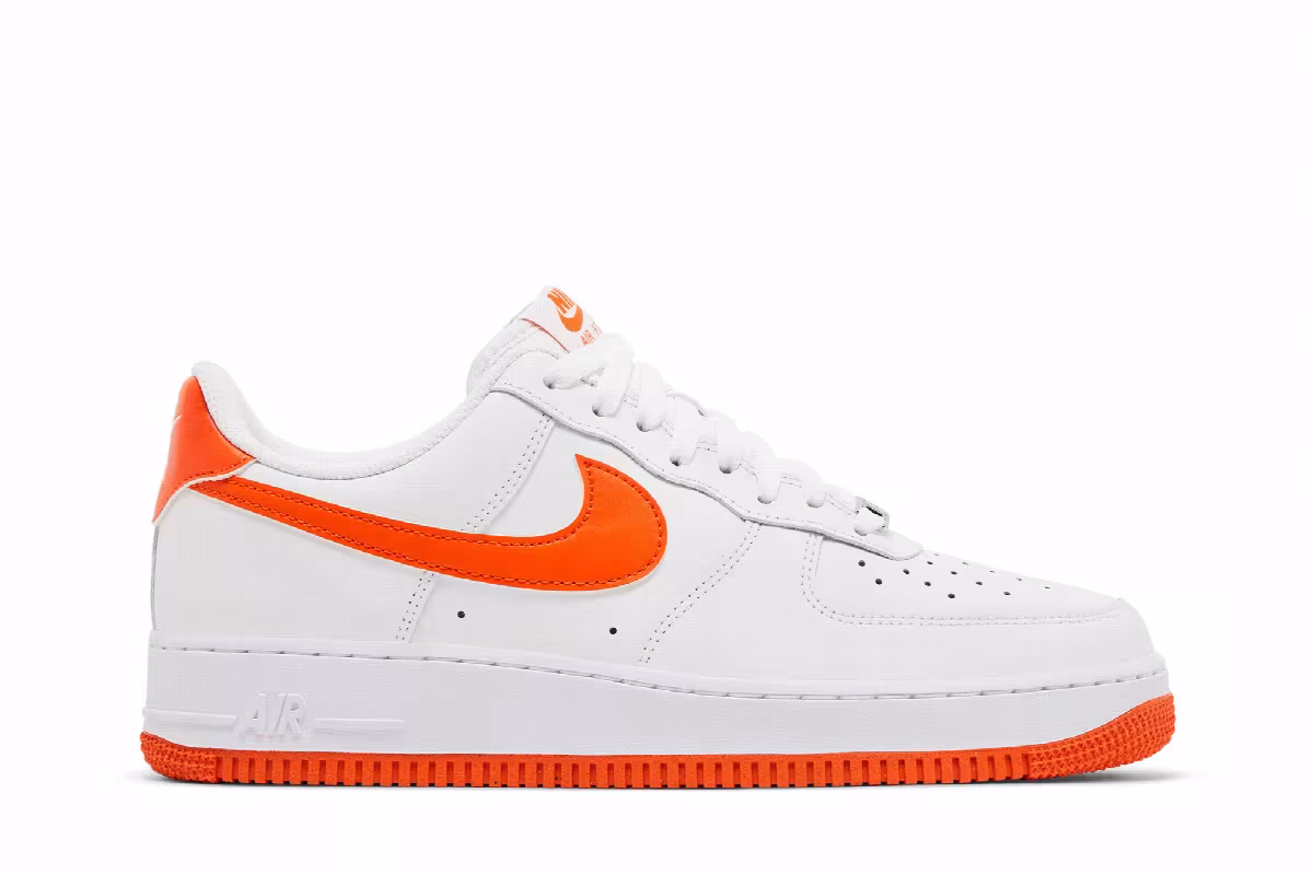 Nike Air Force 1 Safety Orange, view 2