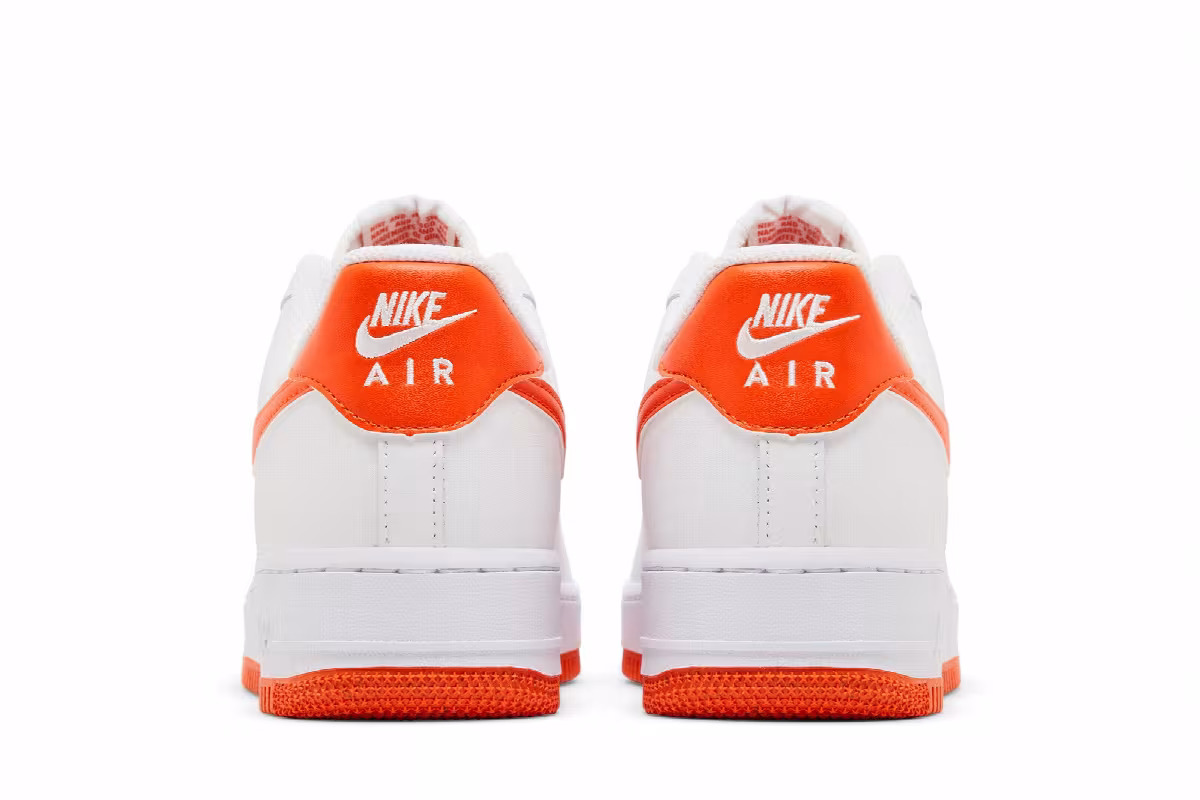 Nike Air Force 1 Safety Orange, view 7
