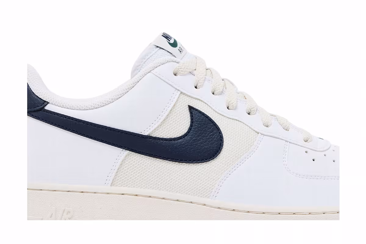 Nike Air Force 1 White Obsidian, view 3