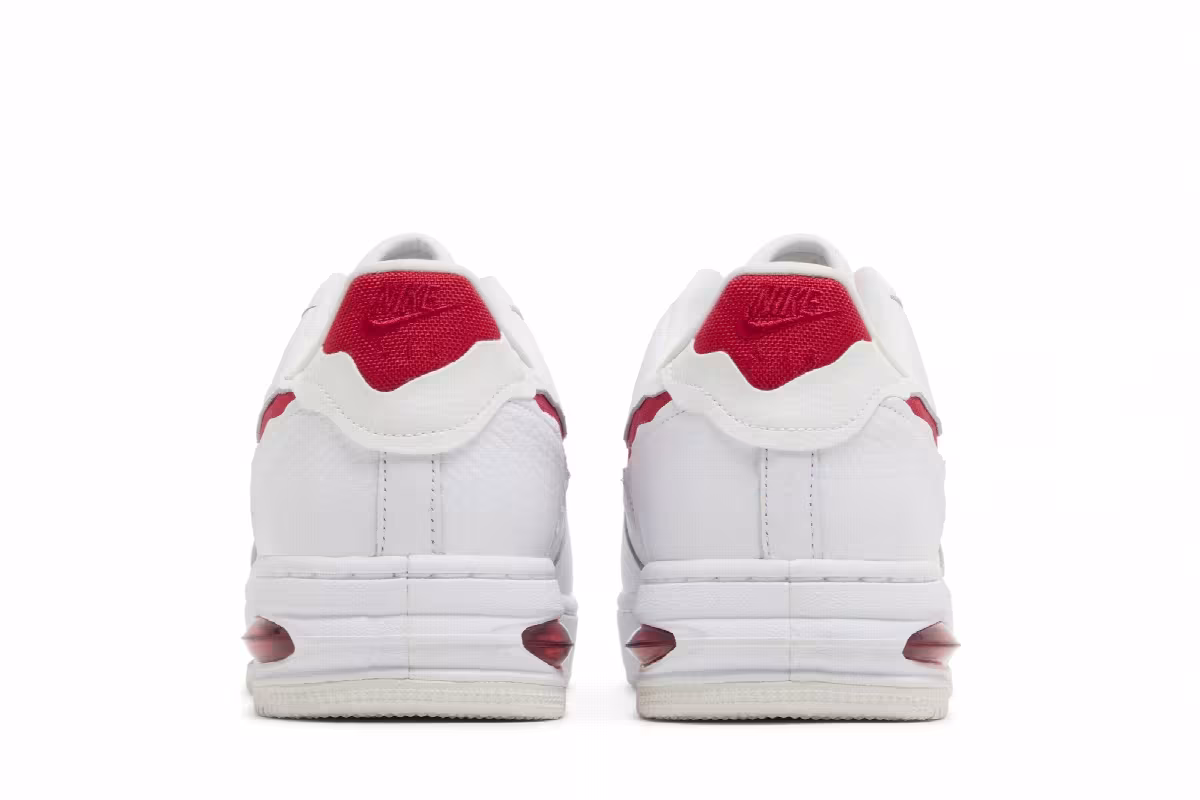 Nike Air Force 1 Low EVO White University Red, view 7