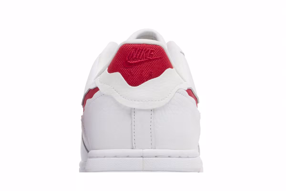 Nike Air Force 1 Low EVO White University Red, view 8