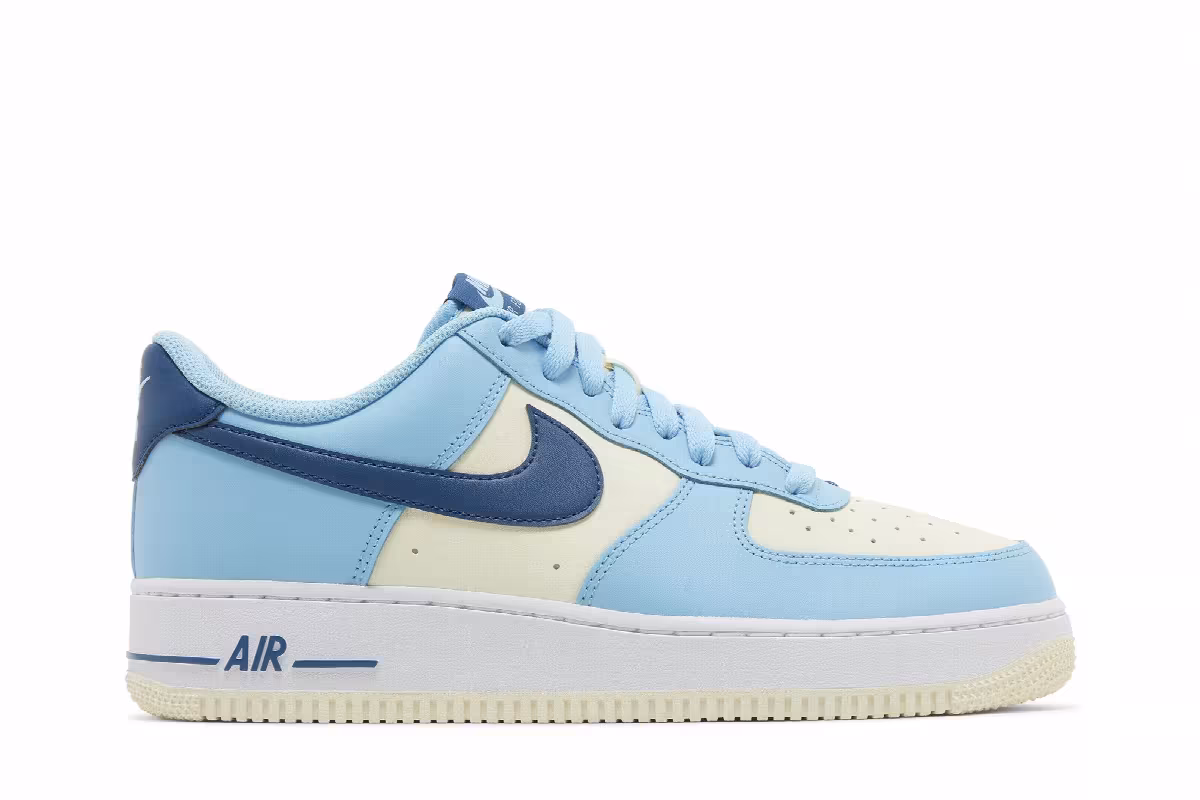 Nike Air Force 1 Low Aquarius Blue Coconut Milk, view 2