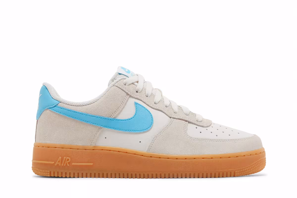 Nike Air Force 1 Gum Pack - Phantom Baltic Blue, view 2