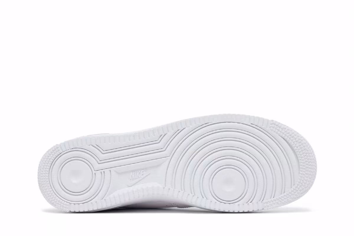 Nike Air Force 1 Jewel White Dark Smoke Grey, view 5
