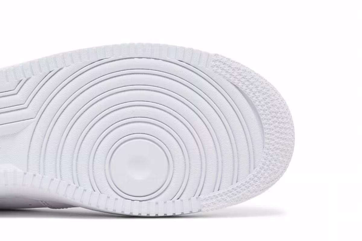 Nike Air Force 1 Jewel White Dark Smoke Grey, view 6