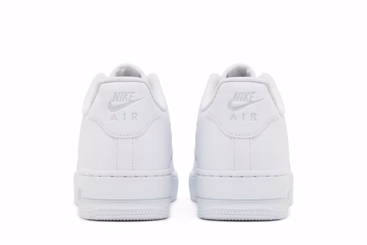 Nike Air Force 1 Jewel White Dark Smoke Grey, view 7