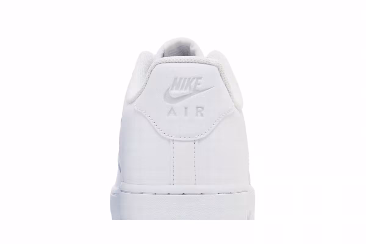 Nike Air Force 1 Jewel White Dark Smoke Grey, view 8