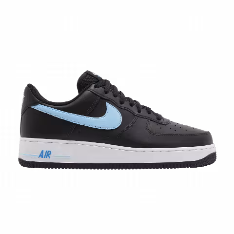 Nike Air Force 1 '07 'Black University Blue White'