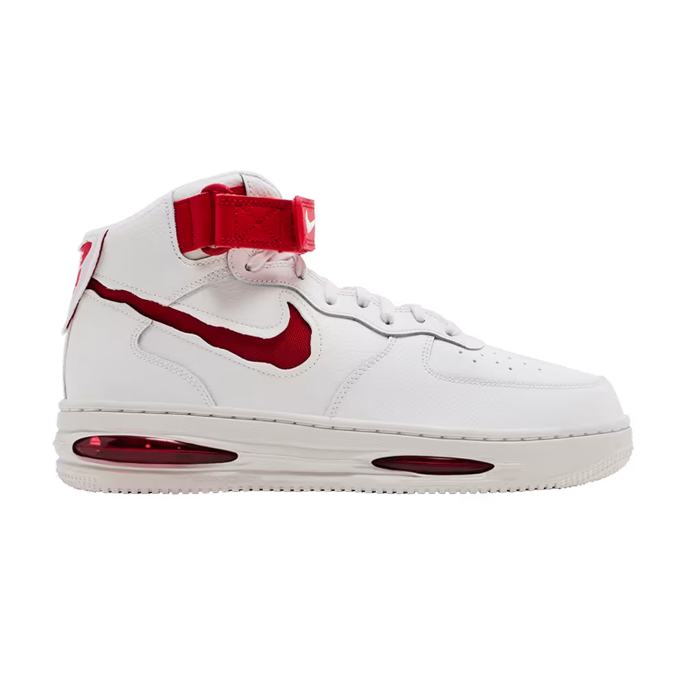 Nike Air Force 1 Mid Evo Summit White University Red