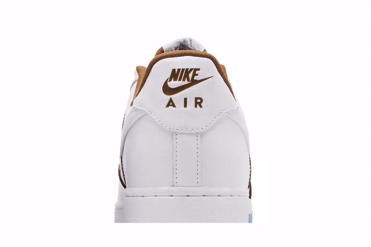 Nike Air Force 1 White Light British Tan, view 8
