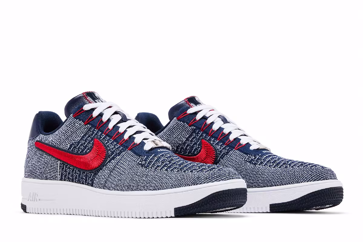 Robert Kraft x Nike Air Force 1 Ultra Flyknit Low New England Patriots 30th Anniversary, view 9