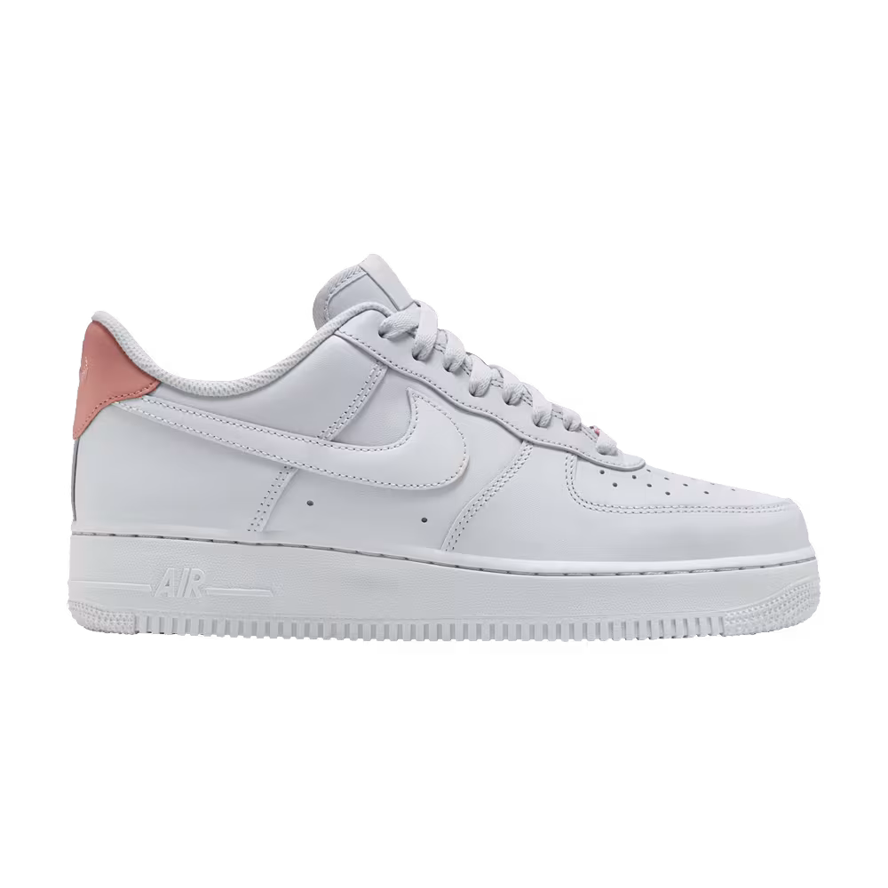 Nike Air Force 1 Pure Platinum Stardust Red