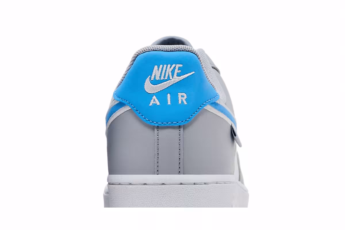 Nike Air Force 1 Wolf Grey University Blue, view 8