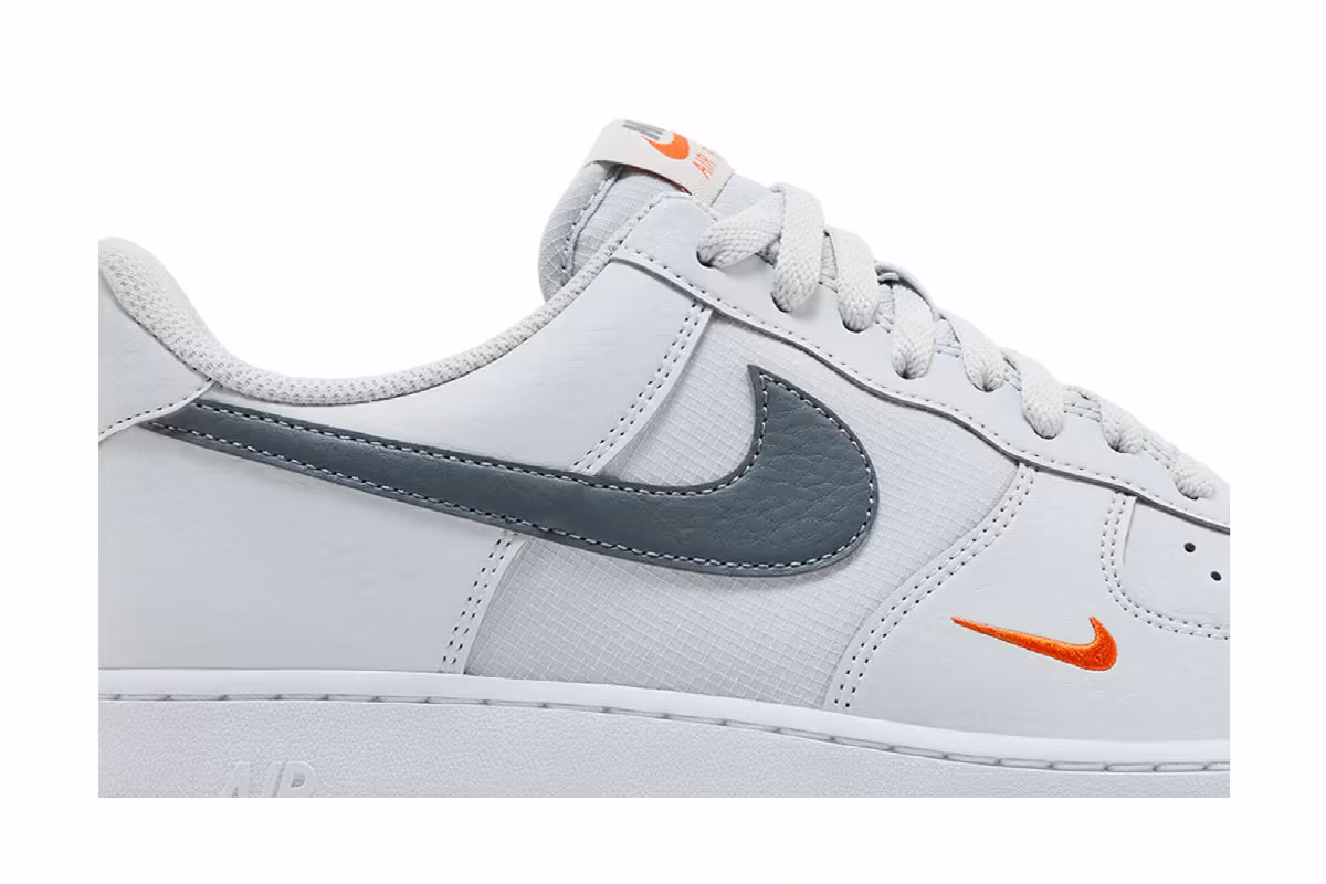 Nike Air Force 1 Photon Dust Safety Orange, view 3