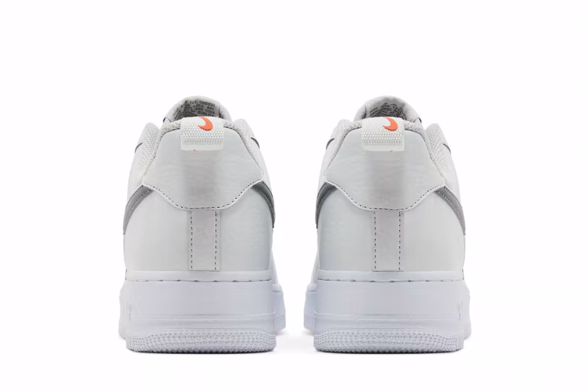 Nike Air Force 1 Photon Dust Safety Orange, view 7