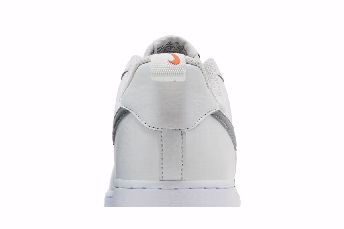 Nike Air Force 1 Photon Dust Safety Orange, view 8