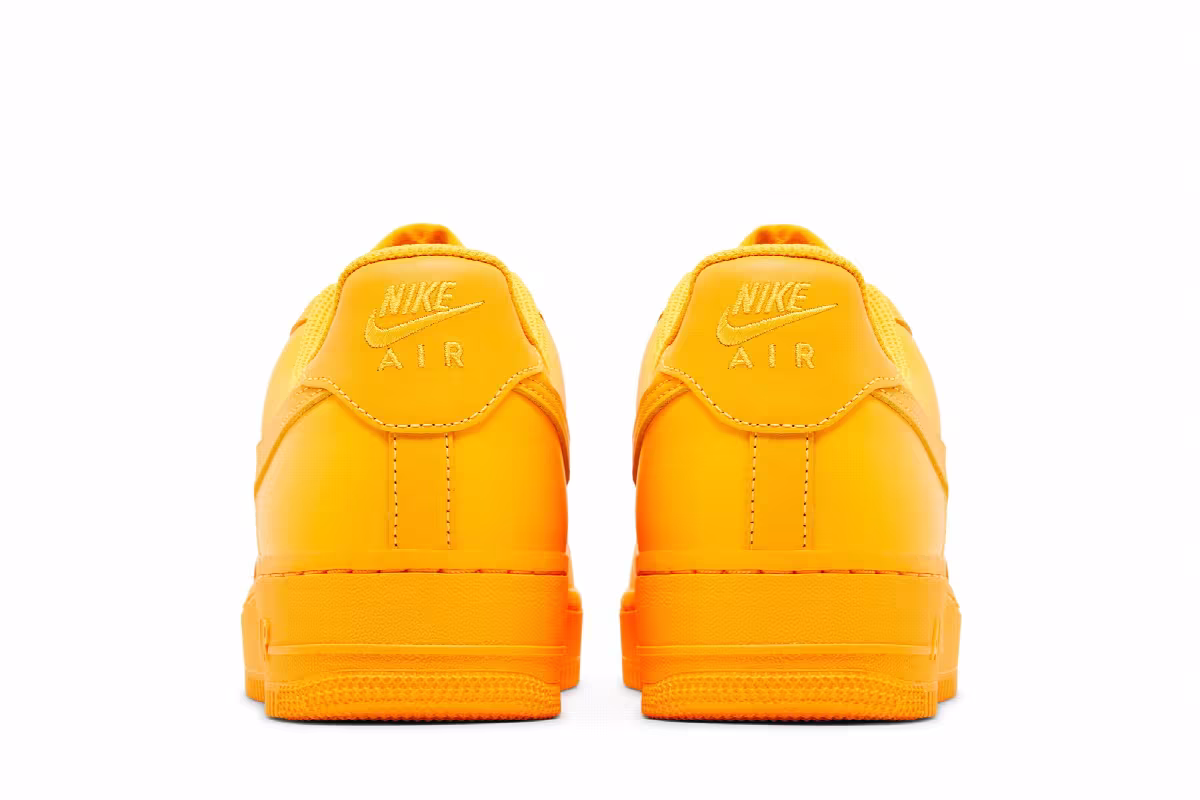 Nike Women's Air Force 1 Laser Orange, view 7